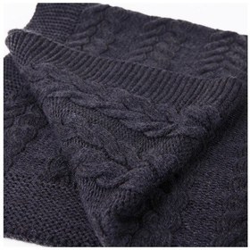 Resim Ta15005 Örgü Koltuk Şalı Füme 