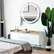 Resim Global Led Mirror 60 Çap Ledli Ayna Banyo Aynası Yuvarlak Ayna Banyo Aynası 