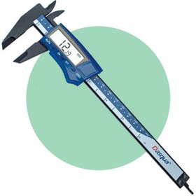 Resim Sevgift Dasqua 2035-0005 Dijital Plastik Kumpas 0-150 mm, 0,01 Hassasiyet 