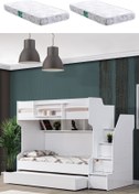 Resim Setay Ranza, Cesur Yavrulu Ranza - Beyaz 2 Adet Comfort Yatak 