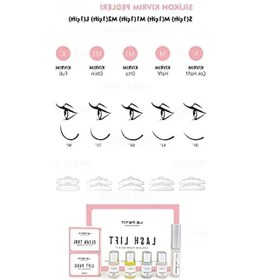 Resim Kirpik Lifting Seti, Lash Lift, Kaş & Kirpik Perma Seti Standart Set 