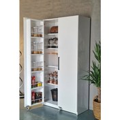 Resim Avm Park Erzak Dolabı 2 Kapak 180 cm Beyaz 