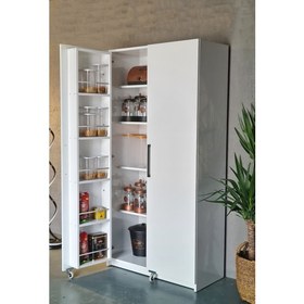 Resim Avm Park Erzak Dolabı 2 Kapak 180 cm Beyaz 