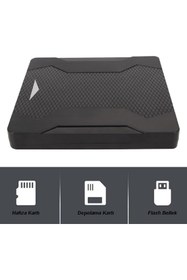 Resim Monozone USB 3.0 CD Oynatıcı Yazıcı Okuyucu DVD Player 5in1 Işıklı Okuyucu Hub External TF SD Kart 