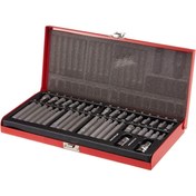 Resim Hırdavat Garajı Hakantorna Profesyonel El Aletleri 40 Parça Torx Bits Uç Seti Prof Torx 