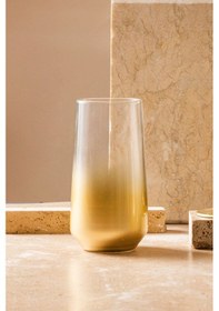 Resim Rakle Glow 4'lü Meşrubat Bardağı Seti Altın 470 Cc Renkli 