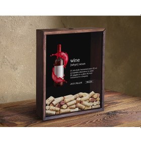 Resim BK-VIP Sevgililer Günü Özel Şarap Mantarı Biriktirme Kutusu 