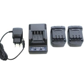 Resim Toua Gsn40 / Gfn3490ch / Gsn50 / Dcg72d-600 Batarya 2 Adet + Şarj Cihazı Set Betona Gazlı Çivi Çakma Tabancası 