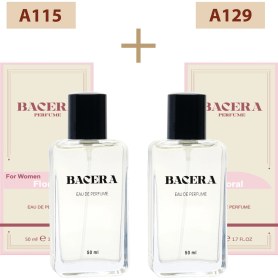 Resim Bacera Perfüme Bacera A115 Floral Kadın Parfüm 50ML Edp A129 Floral Kadın Parfüm 50ML Edp 