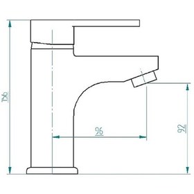 Resim Venezia Kroma Serisi Krom Lavabo Bataryası 