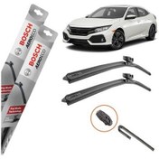 Resim Honda Civic Hb Muz Silecek Takımı Ön Bosch Aeroeco 2017-2020 