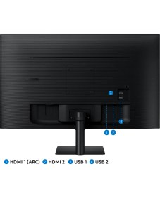 Resim Samsung M5 LS27CM500EUXUF 27" 4ms Full HD LED Monitör Siyah 