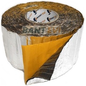 Resim Araç Oto Ses Isı Yalıtım Bandı 10cmx5metre Folyolu Kauçuk Bant 
