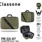 Resim Classone PR-G5-07 Gladiatör G5 Serisi Konsol Çantası-Yeşil 