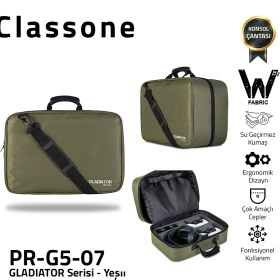 Resim Classone PR-G5-07 Gladiatör G5 Serisi Konsol Çantası-Yeşil 