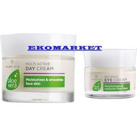 Resim LR Aloe Vera Gündüz Kremi + LR Aloe Vera Göz Kremi 