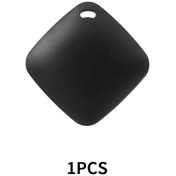 Resim Ios İçin Benim App Bulmak Mini Gps Takip Cihazı Bluetooth Uyumlu Itag Küresel New Black 1-pack 