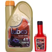 Resim LUBCO New Yeni Model Sentetik 4t 10w40 1litre Motosiklet Yağı Ü.t 2023 Katkı Hediye 