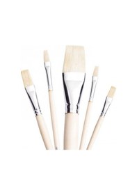 Resim Pebeo Art 258 F Yassı Uç Doğal Kıl Fırça Numara: 12 