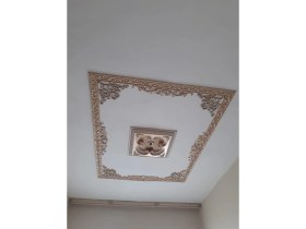 Resim Deco Market Decogold 60*60 cm Bronz Saray Tavan 