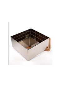 Resim Narkalıp Kare Kek Kalıbı 4 Lü Derinlik 10cm 