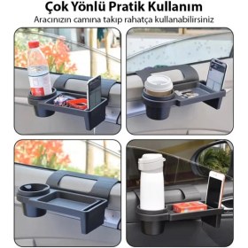 Resim Polham Araç Içi Araba Camı Kapı Yanı Organizer, Bardak, Telefon Tutuculu, Cüzdan Organizer, Çok Işlevli 
