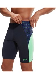 Resim Speedo Endurance+ Splice Jammer Erkek Yüzücü Mayosu Siyah 