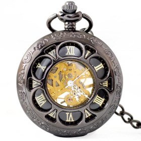 Resim valkyrie Kurmalı Mekanik Iskelet Köstekli Cep Saati 