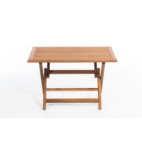 Resim Truva 120 cm Katlanır Bahçe Masası 