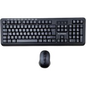Resim Platoon Klavye Mouse Set Q Kablosuz PL-399 Siyah 