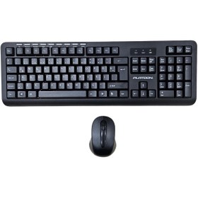 Resim Platoon Klavye Mouse Set Q Kablosuz PL-399 Siyah 
