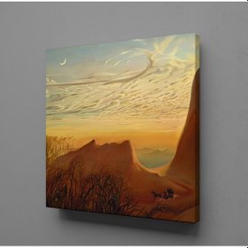 Resim Gökyüzü Kanvas Tablo 200x200cm 