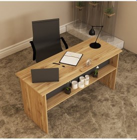 Resim KALENDER DEKOR MERKÜR-1 OFİS BÜRO MASASI TAKIMI MRK06 