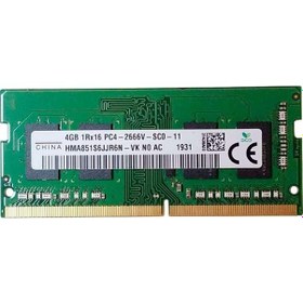 Resim Hynix HMA851S6JJR6N-VK 4GB DDR4 2666 MHz Notebook Ram 