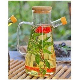 Resim PERİBOİA Borosilikat Cam 900 ml. Yağdanlık 