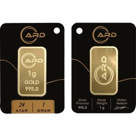 Resim Ard 1 Gr 24 Ayar Külçe Altın 9 Adet 