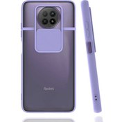 Resim Xiaomi Redmi Note 9 5g Uyumlu Kılıf Kayar Sürgülü Lens Koruma Sliding Lens Protective Case 