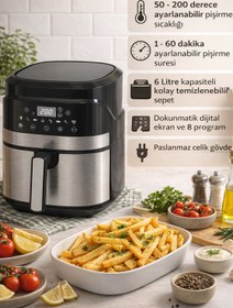 Resim Allians HIKING Serisi HAF-503 Airfryer, Sağlıklı ve Pratik Pişirme Deneyimi 