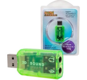 Resim Powermaster Usb 2.0 Ses Kartı 5.1Channel 