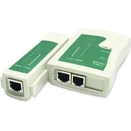 Resim Yastech Kablo Test Cihazı RJ11 RJ12 RJ45 Cat5 Cat6 Cable Tester 
