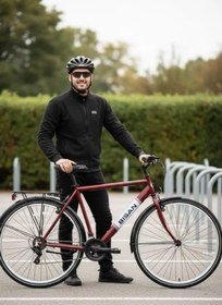 Resim Bisan Hardy 26 Jant 21 Vites Şehir Tur Bisikleti Bordo 