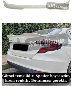 Resim Fiat Egea Spoiler Egea Bagaj Üstü Yarasa Spoiler-spoyler-spoylır 