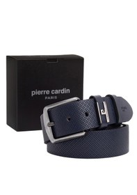 Resim Pierre Cardin Deri Erkek Kemer En 4 Cm Pc-2099 Lacivert 