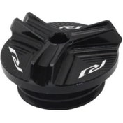 Resim Motion003 Yamaha Yzf R1 1998-2022 M27x3 Cnc Motor Yağ Kapak Tıpası Siyah 