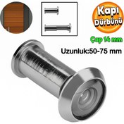Resim Door Çelik Kapı Dürbünü Ayarlanabilir 50-75 mm Çap 14 mm 