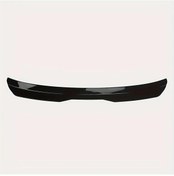 Resim Topshop1 Mazda 2 Sport Hatchback İçin Parlak Siyah Abs Karbon Fiber Görünümlü Spoiler 