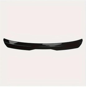 Resim Topshop1 Mazda 2 Sport Hatchback İçin Parlak Siyah Abs Karbon Fiber Görünümlü Spoiler 