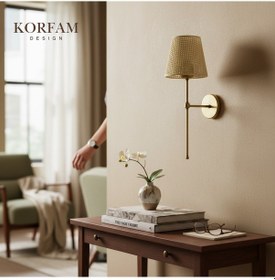 Resim Krem Hazeran Görünümlü Başlık Kablosuz Pilli Aplik Çok Renkli 