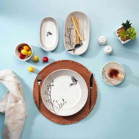 Resim Schafer Charlotte Kahvaltı Takımı-32 Parça-Gri 