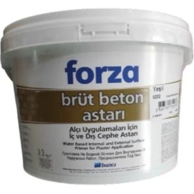 Resim Bianca Forza Brüt Beton Astarı Yeşil 3 kg 
